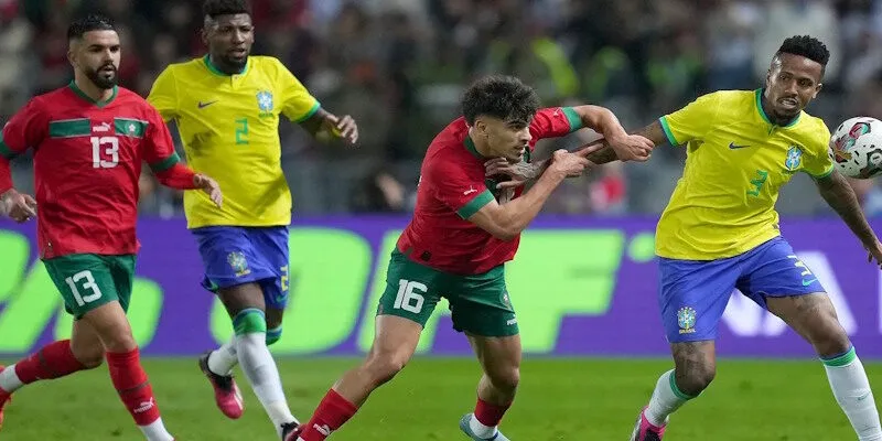 Lineup ra trận dự kiến của Brazil vs Maroc