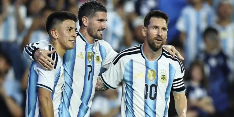 Các vị trí trên sân nổi bật hàng đầu của Argentina vs Tây Ban Nha